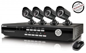 4 CCTV Camera with  4 Channel Standalone DVR Full Packege