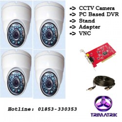 CP634D Dome Dome Campro CCTV Package