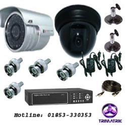 Dome & Night Vision CCTV Camera Package