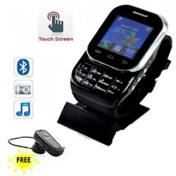  Mobile Watch W1 Free Bluetooth Earphone