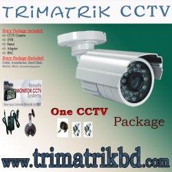 Indoor 16 CCTV Camera With Standalone DVR Package 