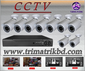 Night Vision Rotation CCtv Camera Pack (9)