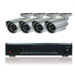 Norcam 800 TVL Night Vision CCTV Pack (4)