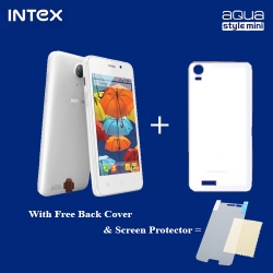 Intex Mobile Aqua Style Mini (White)