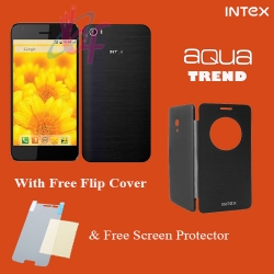 Intex Mobile Aqua Trend (Black)