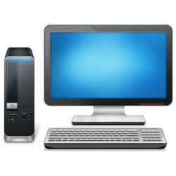 Desktop Core 2 Duo 2GB RAM 1TB HDD 19