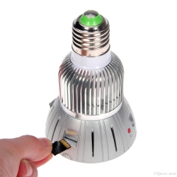 WIFI LED light bulb ip Camera intact Box