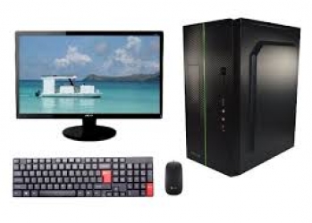  Desktop PC Core 2 Duo 1TB HDD 2GB RAM 19 Inch LED