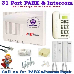 IKE 31 Line Intercom & PABX Package