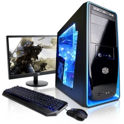 Desktop PC Core 2 Duo 4GB RAM 500GB HDD 19