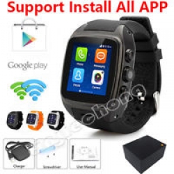 X01 Android 3G Wifi Smart Mobile Watch Water proof intact