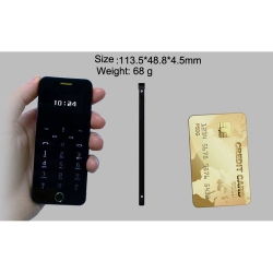 Anica A9+ Ultrathin Dual SIM Keypad Touch phone