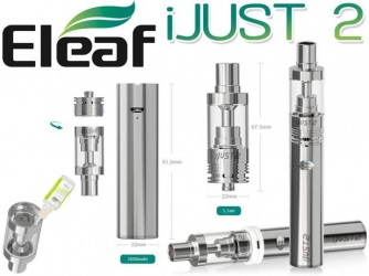 Eleaf iJust 2 Electric cigarette intact Box