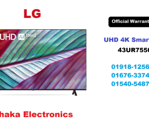 LG 43 inch 43UR7550 UHD 4K Smart TV Official