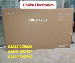 Samsung 50 inch DU7700 Crystal UHD 4K Smart TV Official