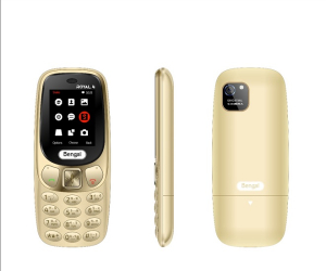 Bengal Royal 4 Slim Feature Phone With Warranty  Gold