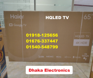 Brand New 65 inch Haier H65P7UX HQLED 4K Google TV