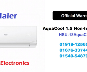 Haier 1.5 Ton Split Air Conditioner HSU18AquaCool