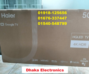 50 inch Haier H50P7UX HQLED 4K Smart Google TV 