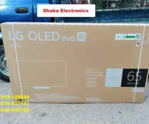 LG 65 inch C4 Evo OLED 4K AI Smart TV