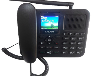 Desk Phone DLNA ZT9000 Dual Sim Land Phone With Auto Call Record