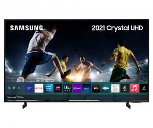 55 inch SAMSUNG AU8100 CRYSTAL UHD 4K  BEZELLES TV