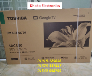 Toshiba 50 inch 50C350LP UHD 4K Android Google TV Official