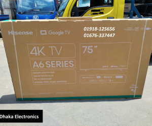 Hisense 75A6F3 75 inch UHD 4K Google TV Price BD Official