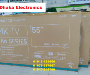 Hisense 55 inch 55A6F3 UHD 4K Android Google TV