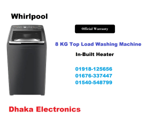 Whirlpool SW PRO GREY Top Load Washing Machine 8 KG