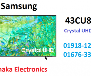 SAMSUNG 43 inch CU8100 CRYSTAL UHD 4K VOICE CONTROL TV