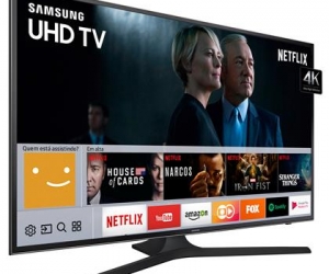 65 inch samsung MU6100 4K SMART TV