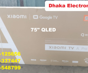 Xiaomi Mi 75 inch A Pro 2025 QLED 4K Google TV Price BD Official